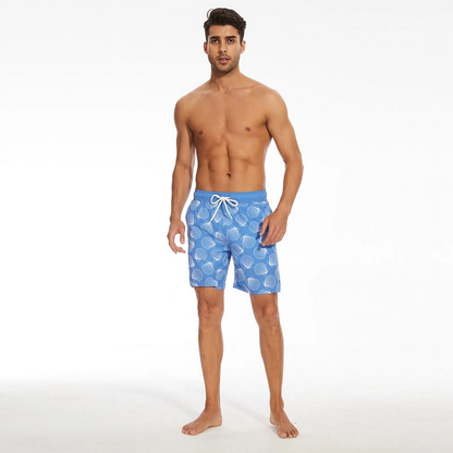 Mowujeit Swim Trunks 5" Beach Shorts Quick Dry Board Short,S-XXL
