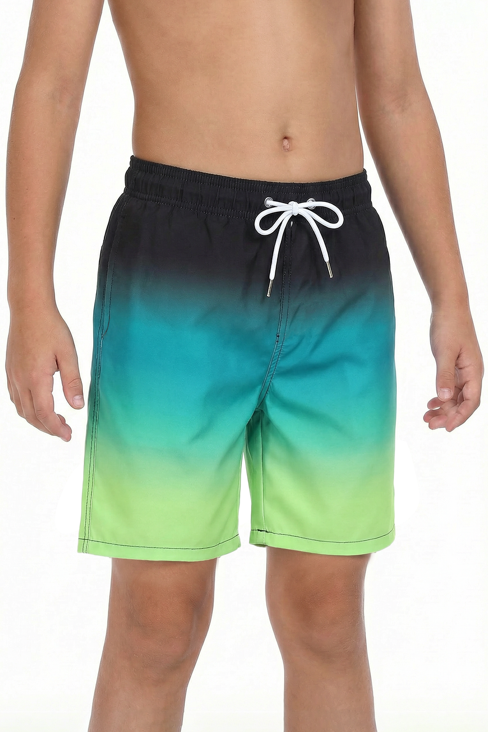 Boys Swim Trunks with Boxer Brief Quick Dry Bathing Suit Compression Liner Swimsuit Swim Shorts 4T-16
