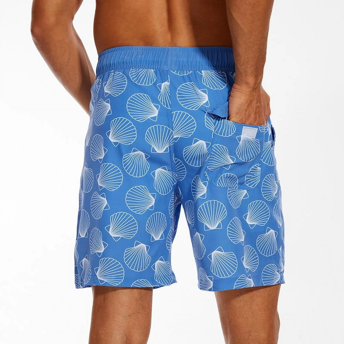Mowujeit Swim Trunks 5" Beach Shorts Quick Dry Board Short,S-XXL