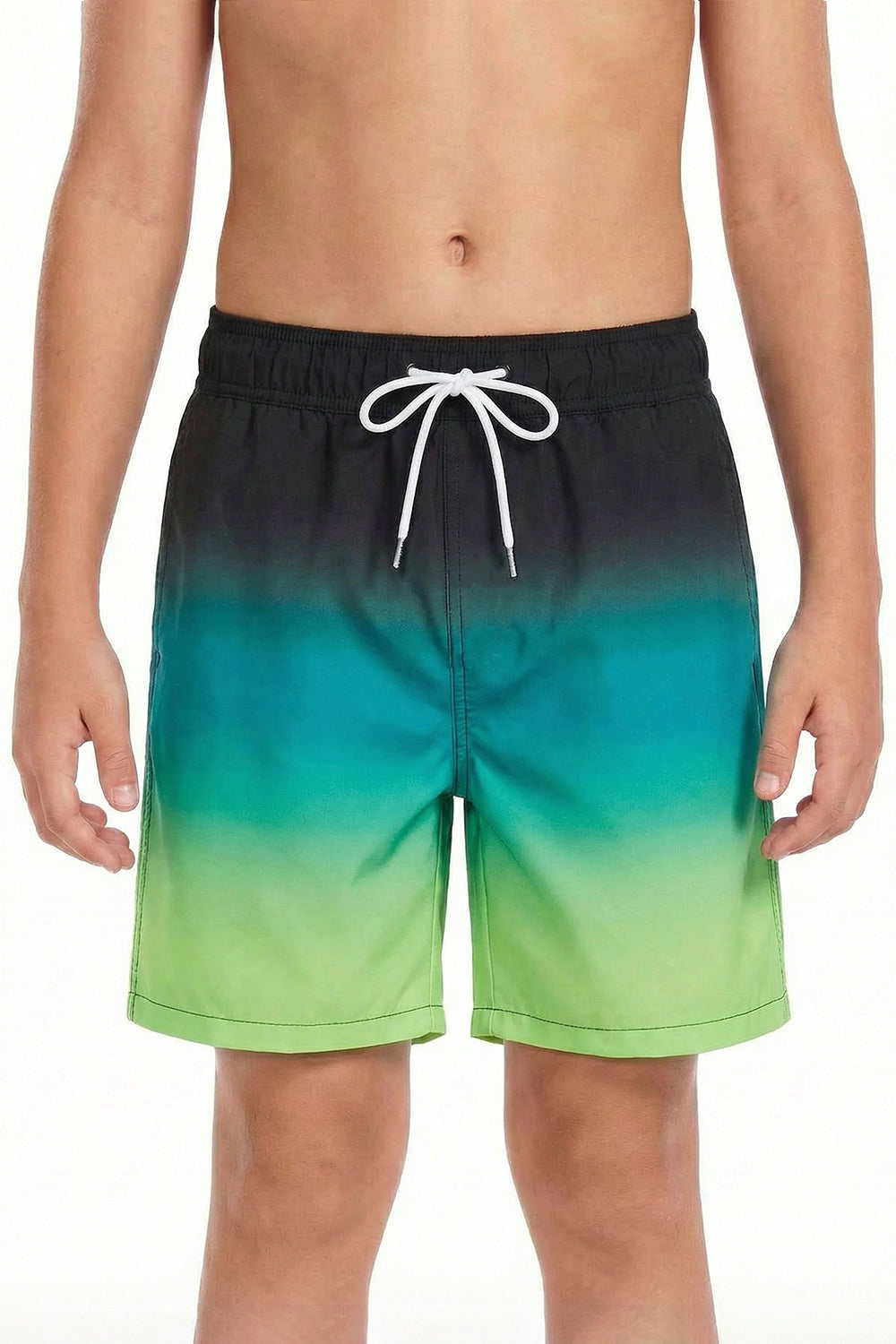 Boys Swim Trunks with Boxer Brief Quick Dry Bathing Suit Compression Liner Swimsuit Swim Shorts 4T-16