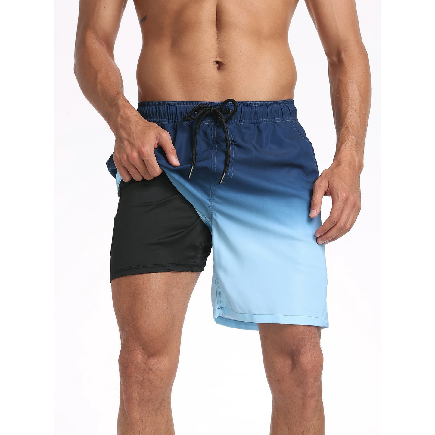 Mowujeit Men's Quick Dry Swim Trunks, S-XXL
