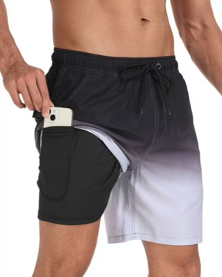 Mowujeit Men's Quick Dry Swim Trunks, S-XXL