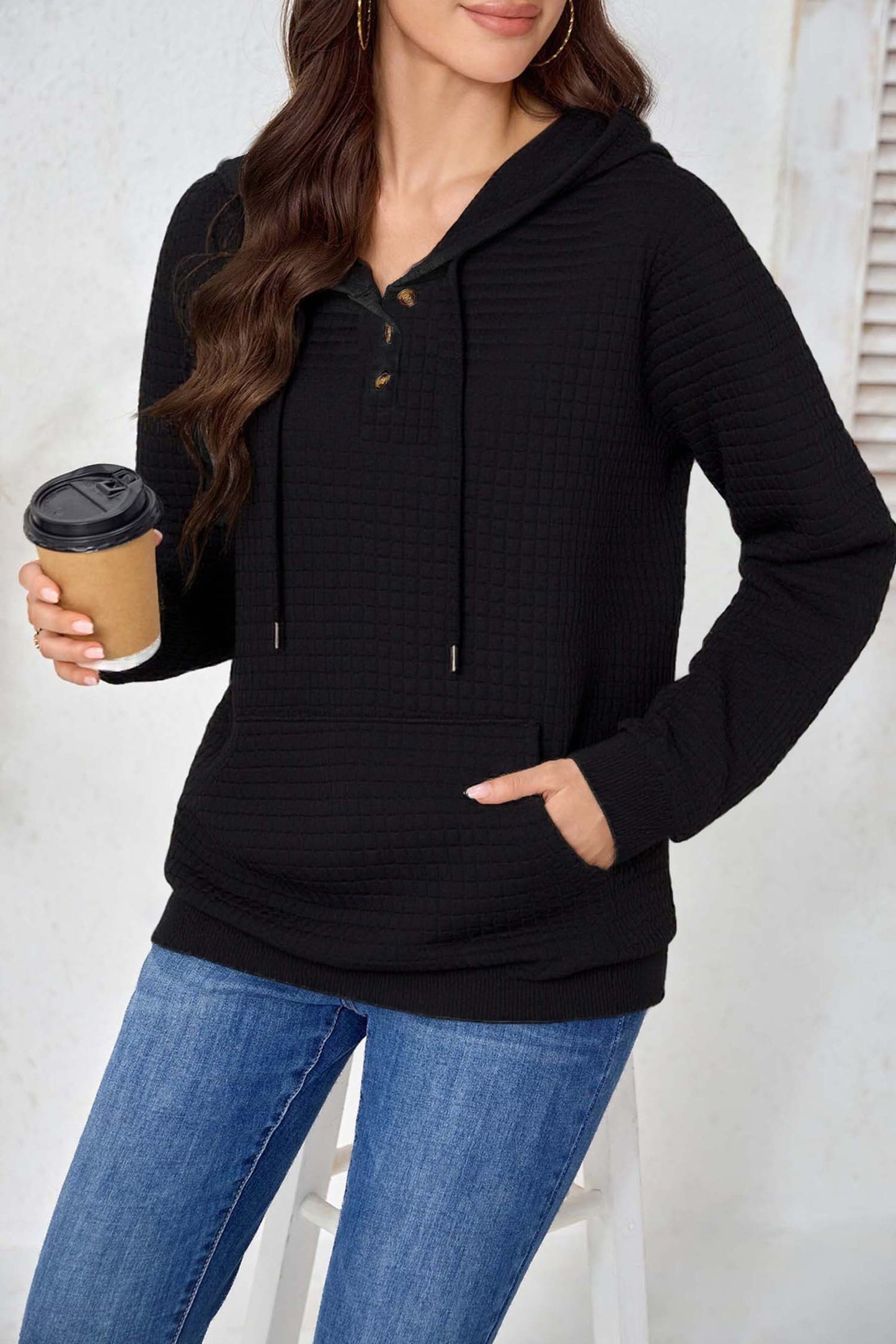 Hoodies for Women Fleece Hooded Sweatshirts Oversized Pullover Long Sleeve Ladies Tops with Pocket