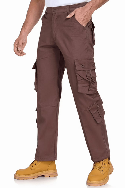 Mens Cargo Pants Mowujeit Casual Work Hiking Loose Workwear Resisting Pant for Men
